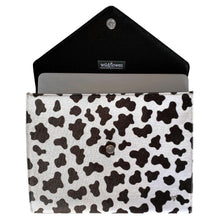 Load image into Gallery viewer, Moo Moo 13" Laptop Clutch
