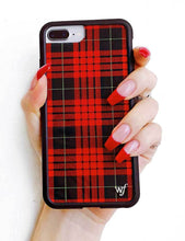Load image into Gallery viewer, Red Plaid iPhone Xr Case